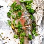 Trout fishing & 2 trout recipes (lemon & herbs, Chinese with ginger & soy based sauce)