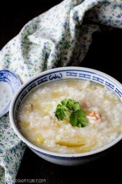 Nothing better than prawn congee when I’m sick