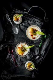 Lemon lime & bitters panna cotta – inspired by MasterChef 2014